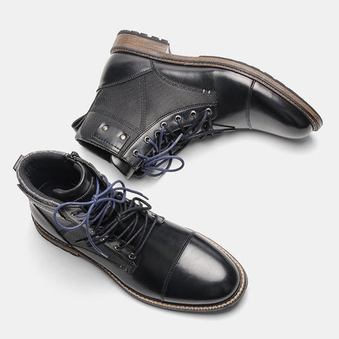 Men's High Top Work Leather Boots