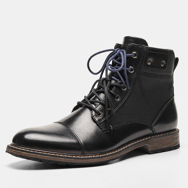 Men's High Top Work Leather Boots